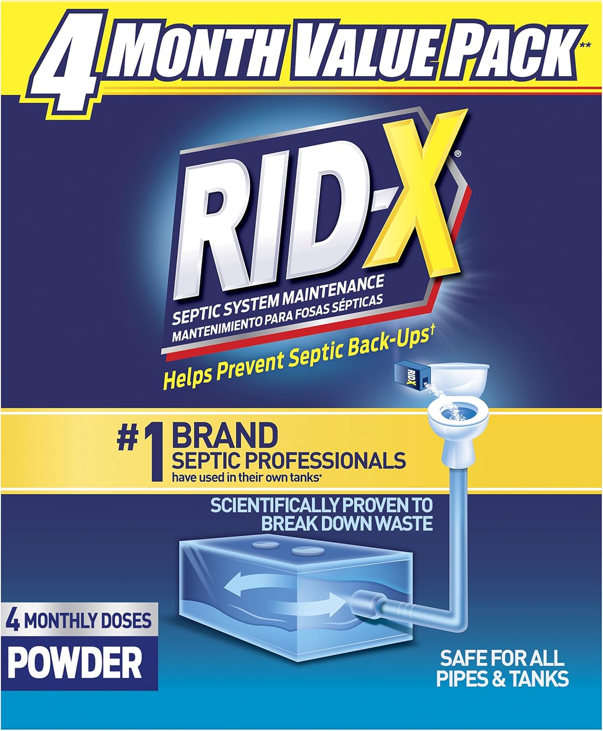 RID-X Septic Treatment Supply Powder